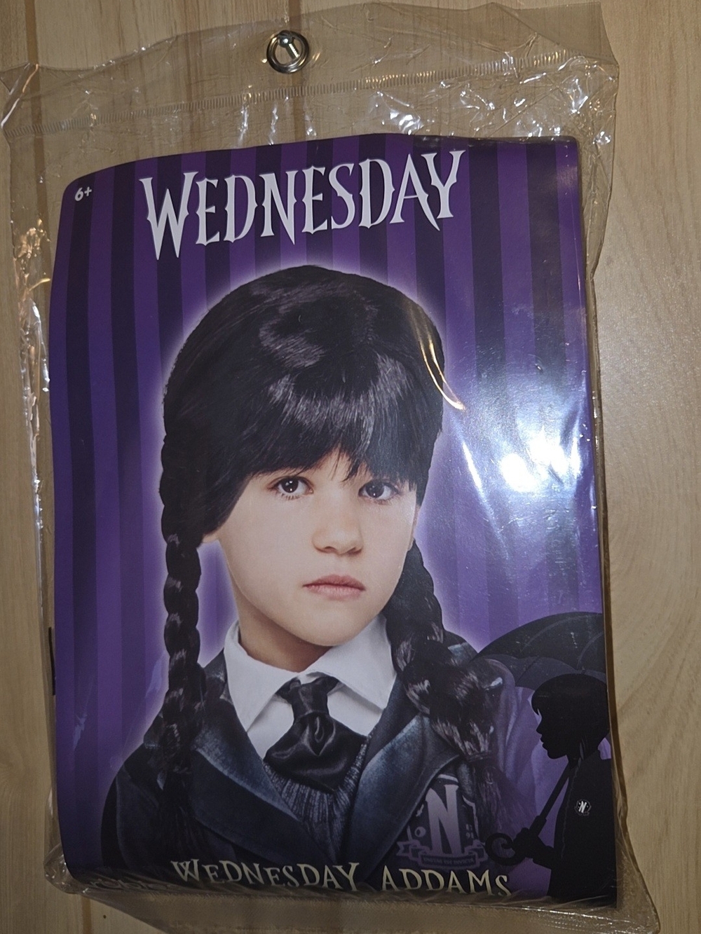 Wednesday Girls Wig OSFM Halloween Costume